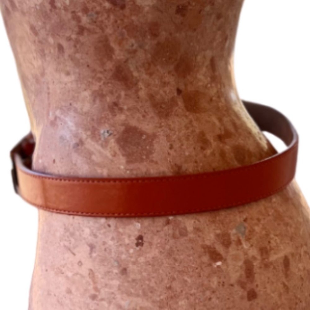 COPY - Pastel Corral Orange Belt Sythetic Leather Belt - Picture 3 of 9